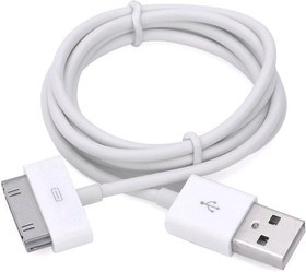 PL1351, USB кабель Pro Legend Iphone 4, 30 pin, 1м, белый