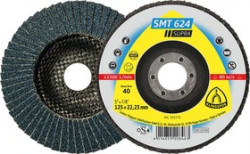 КЛТ KLINGSPOR SMT 624 SUPRA 125 X 22 P80 (322775) выпуклый, по стали