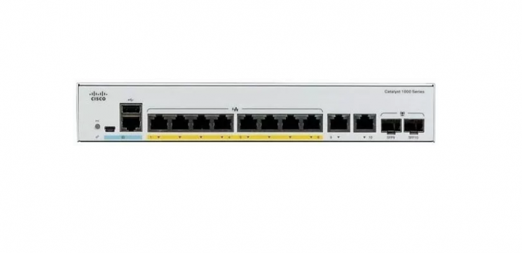 Коммутатор Cisco Catalyst C1000-8P-2G-L