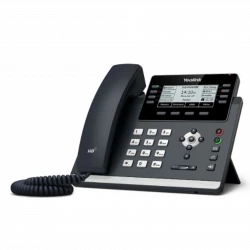 IP-телефон Yealink SIP-T43U, 12 аккаунтов, 2 порта USB, BLF, PoE, GigE, без БП