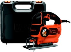 Лобзик BLACK & DECKER KS901SEK-XK 620Вт маятниковое движение быстрый зажим пилки глубина 90мм кейс