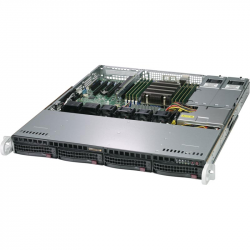 Платформа Supermicro 1U AS-1013S-MTR, До одного процессора AMD Epyc 7002, DDR4, 4x3.5" SATA HDD, 2x1GBase-T