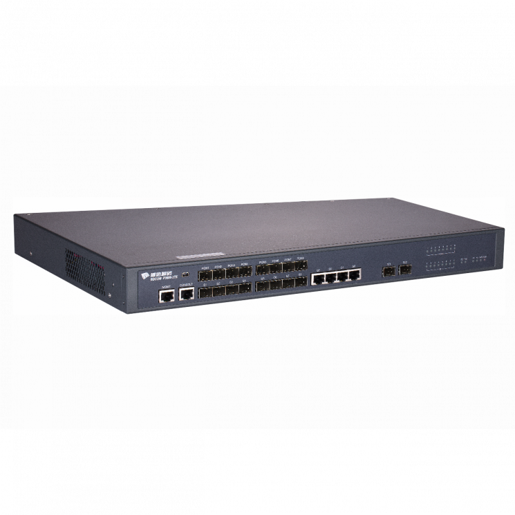 OLT BDCOM 3608B с 8 портами GEPON (SFP), 4 комбо-портами, 4хSFP, 2 SFP+, 2 БП АC
