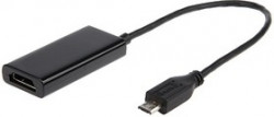 A-MHL-002, Шнур- адаптер (Конвертер) micro USB-HDMI, 5pin-19pin, 25см