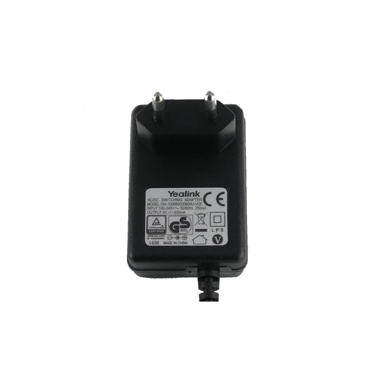 Блок питания 5VDC, 600mA для SIP-T19(P)E2/T21(P) E2/Т23G/T40P(G)/W52P(H)/W60P,