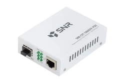 Медиаконвертер 10/100/1000-Base-T c PoE / 100/1000Base-FX с SFP-портом