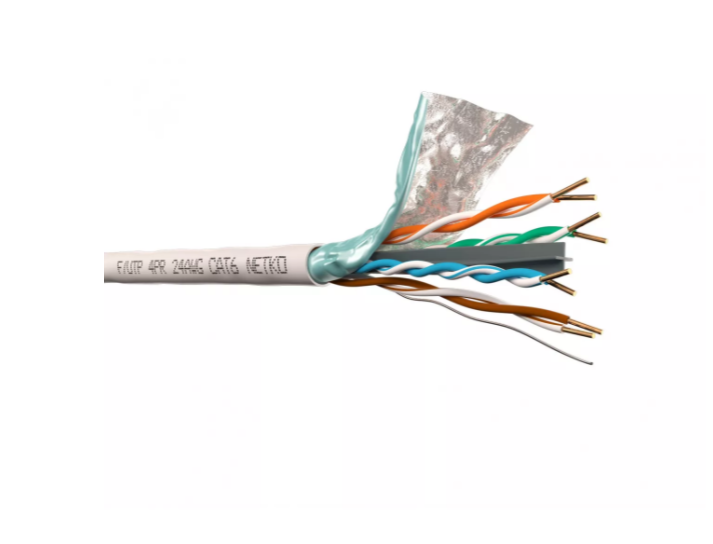 Кабель F/UTP 4 (FTP4 ) cat.6 NETKO, 4 пары 23 AWG BC, PVC, indoor, 305м