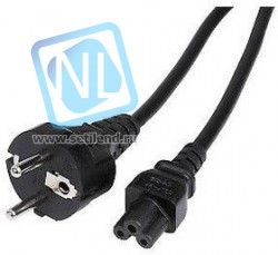 PC-186-ML12, Кабель сетевой 220В для ноутбуков, 1.8 м