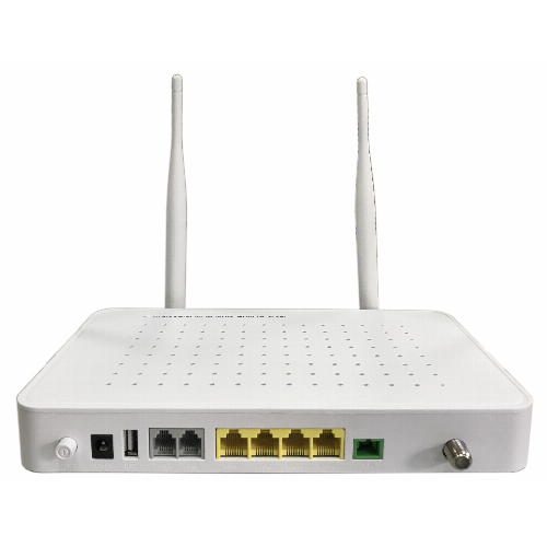 Абонентский терминал ONU BDCOM GPON, 4 порта 10/100/1000Base-T, 2 порта POTS, Wi-Fi