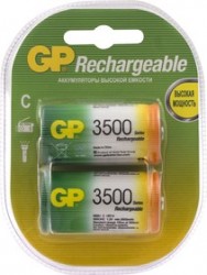 350CHC(HR14/С), Аккумулятор никель-металлгидридный NiMH 3500 mAh (2шт) 1.2В