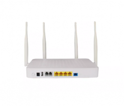 Абонентский терминал ONU BDCOM GPON, 4 порта 10/100/1000Base-T, 2 порта POTS, DualBand Wi-Fi