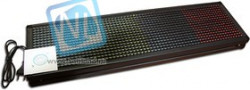 BM1119, Панель "Бегущая строка", Cветодиоды 3-x цветов, 68см х 20см, односторонняя, USB