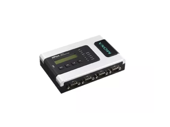 NPort 6450 4-портовый преобразователь RS-232/422/485 в Ethernet с расширенным набором функций MOXA