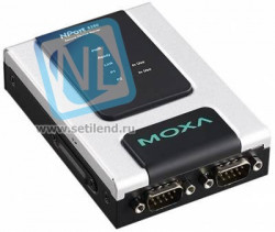 NPort 6250 2-портовый асинхронный сервер RS-232/422/485 в Ethernet с расширенным набором функций MOXA
