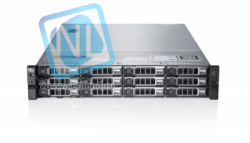 Сервер Dell PowerEdge R720XD, 2 процессора Intel Xeon 10C E5-2680v2 2.80GHz, 64GB DRAM, 12LFF
