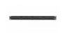 Коммутационная панель ULAN 19", 1U, 24 порта, Кат.5e (Класс D), 100МГц, RJ45/8P8C, 110, T568A/B, неэкранированная, черная