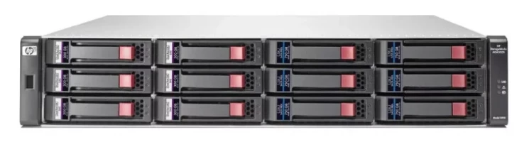 Шасси дисковой полки HP StorageWorks MSA2000 3.5"