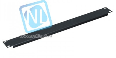 Заглушка 1U в телекоммуникационный шкаф 19"