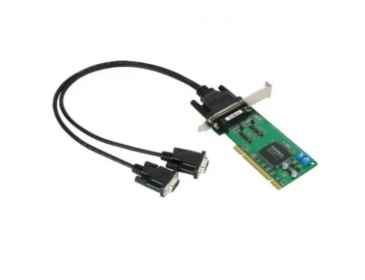 CP-132UL-DB9M 2-портовая плата RS-422/485 с разъемами на кабеле DB9 MOXA