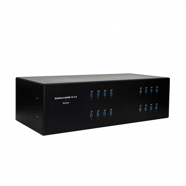 Управляемый USB over IP концентратор DistKontrolUSB-16 3.0
