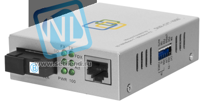 Медиаконвертер 10/100-Base-T / 100Base-FX, Tx/Rx: 1310/1550нм