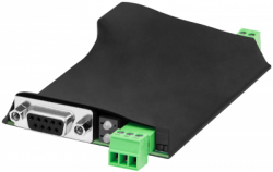 Конвертер интерфейсов Ethernet-RS232/485 (PoE, гальваноразвязка, в термоусадке)