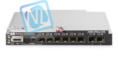 Коммутатор HP Virtual Connect Flex-10 10Gb Ethernet для BladeSystem c-Class