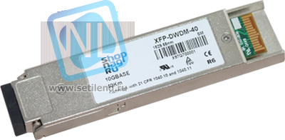 Модуль XFP DWDM оптический, дальность до 40км (15dB), 1529.55нм
