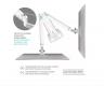 Кронштейн для мониторов Onkron G200 белый 13"-32" макс.18кг настольный поворот и наклон верт.перемещ.