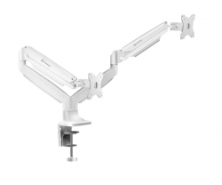 Кронштейн для мониторов Onkron G200 белый 13"-32" макс.18кг настольный поворот и наклон верт.перемещ.