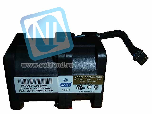 Система охлаждения HP DFTA0456B2H-P007 DL360 G6/G7 Fan Module-DFTA0456B2H-P007(NEW)