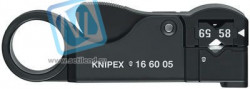 Инструмент для удаления изоляции с коаксиальных кабелей Knipex KN-166005SB