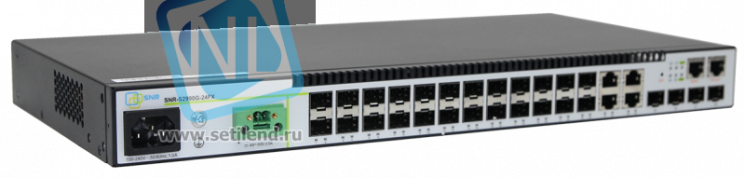 Управляемый коммутатор уровня 2+ SNR-S2990G-24FX-UPS