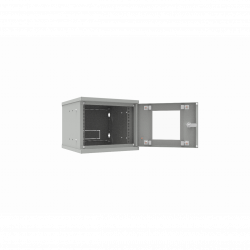 Шкаф телекоммуникационный настенный 4U, 10" 294х300х243мм серия LITE (стеклянная дверь)