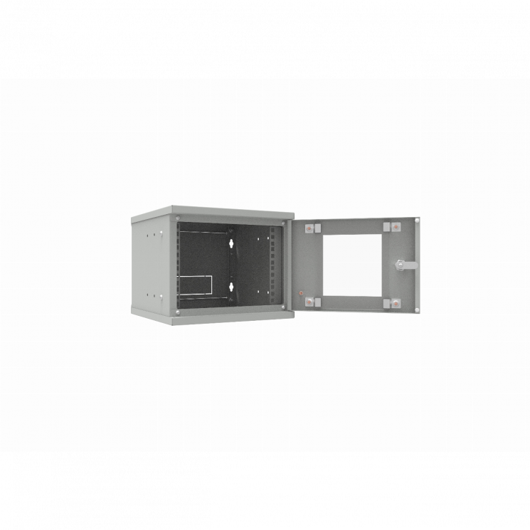 Шкаф телекоммуникационный настенный 4U, 10" 294х300х243мм серия LITE (стеклянная дверь)