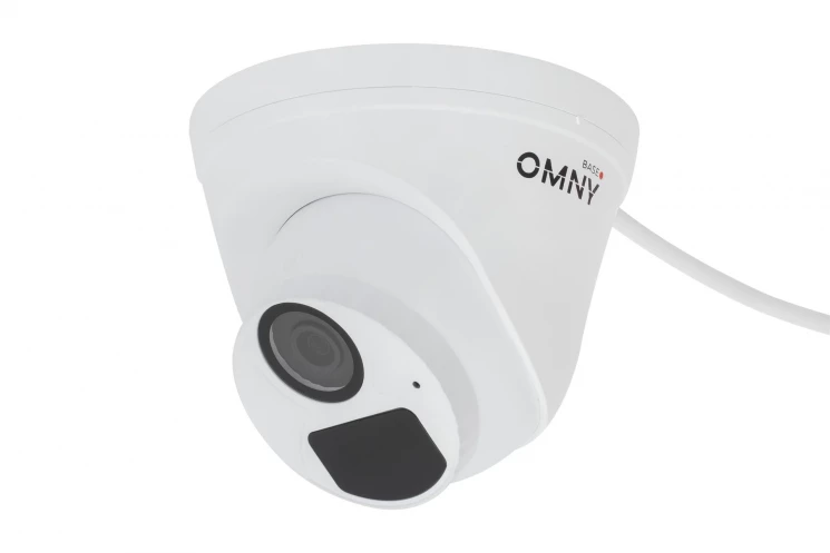 Камера сетевая купольная 4Мп OMNY Base LD-MP4M-28 с микрофоном, объектив 2.8мм, DWDR