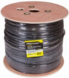 01-0056, Кабель UTP 4PR 24AWG, CAT5e наружный (OUTDOOR) + ТРОС*1 (бухта 305 м)