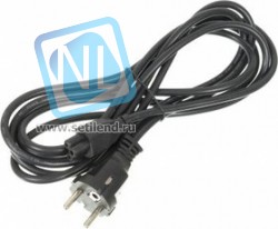 Кабель питания IEC C5 (3-pin) - Евровилка, 3м