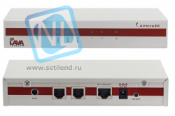 IP АТС LAVoice-30, 2 аналоговых порта (2FXO либо 1FXS+1FXO)