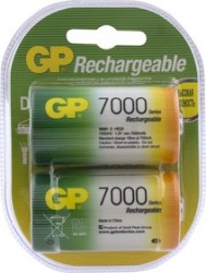700DHC (HR20/D), Аккумулятор никель-металлгидридный NiMH 7000mAh (2шт) 1.2В