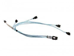 Кабель SuperMicro CBL-0188L SFF-8087 to 4 SATA 64/54/44/34CM, W/ 64CM SB, S. 26AWG-CBL-0188L(NEW)