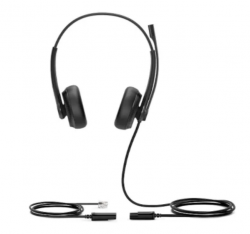 YHS34 Dual Дуо, Проводная, HD звук, QD, RJ9