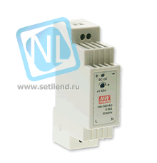 DR-15-24MW Источник питания для монтажа на DIN-рейку 24В 15Вт