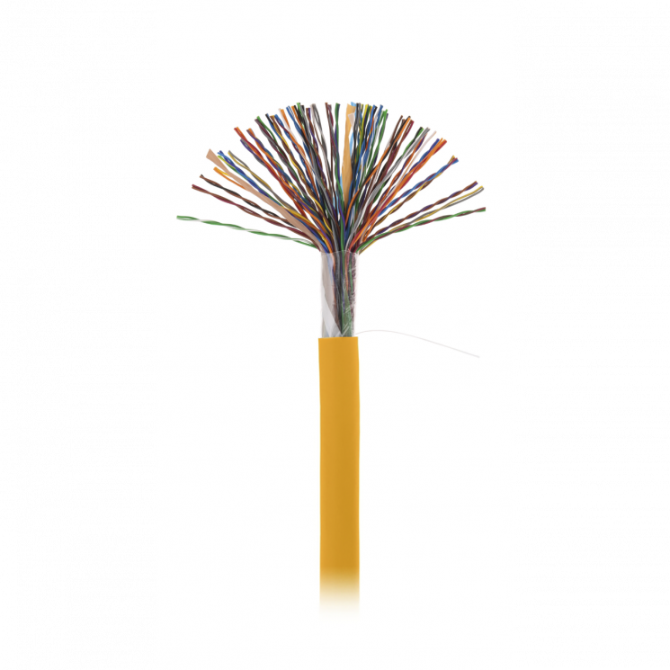 Кабель NETLAN UTP 50 пар, Кат.5, внутренний, LSZH, одножильный, 100МГц, 305 м