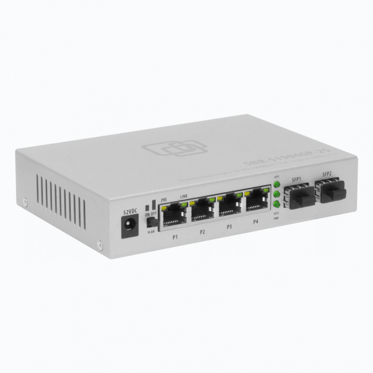 Неуправляемый POE коммутатор SNR-S1904GP-2S