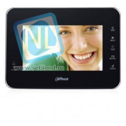 IP монитор для видеодомофона Dahua DHI-VTH1560B 7 дюймов, 10/100mb, 8 тревожных входов, поддержка PoE, поддержка SD карт.