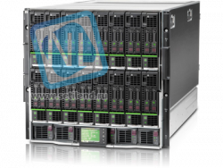 Блейд-система HP c7000, 8 блейд-серверов BL460c Gen8: 2 процессора Intel Xeon 8C E5-2660 2.20GHz, 48GB DRAM, 2x300GB SAS