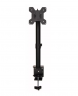 Кронштейн для мониторов ЖК Buro M061 черный 17"-32" макс.8кг крепление к столешнице поворот и наклон
