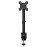Кронштейн для мониторов ЖК Buro M061 черный 17"-32" макс.8кг крепление к столешнице поворот и наклон
