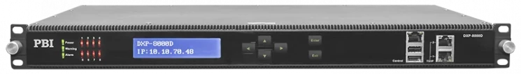 Приемник цифровой SD/HD 8-и тюнерный DVB-S/S2 PBI DXP-8000D